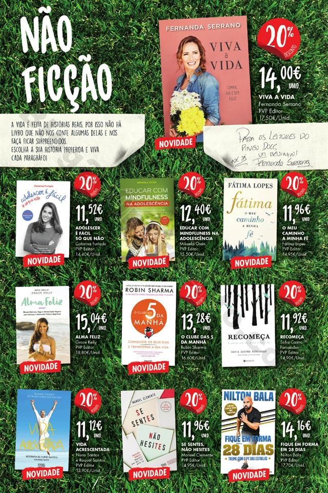 Antevisão Folheto PINGO DOCE Bazar Livros Promoç
