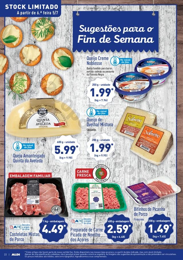 Antevisão Folheto ALDI Promoções a partir de 3 