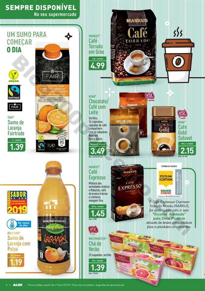 Antevisão Folheto ALDI Promoções a partir de 31