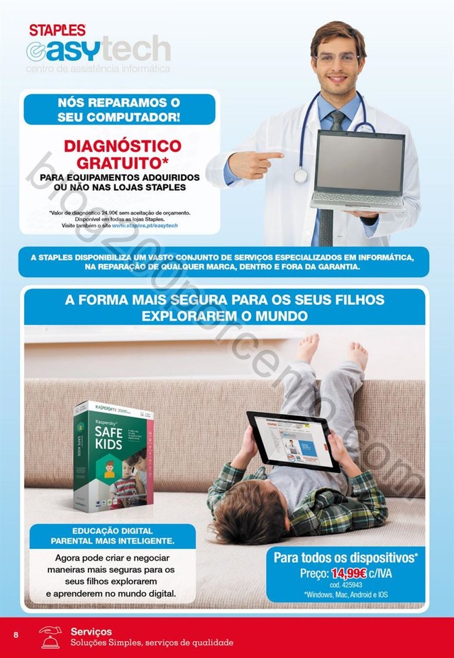 Antevisão Folheto STAPLES Promoções de 28 novem