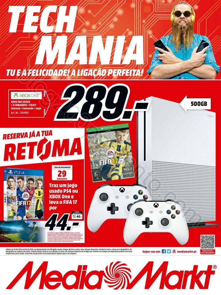 Antevisão Folheto MEDIA MARKT Promoções de 22 