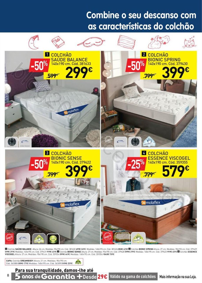 Novo Folheto CONFORAMA promoções de 9 a 23 fever