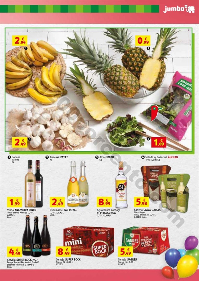 Antevisão Folheto JUMBO Aniversário promoções 