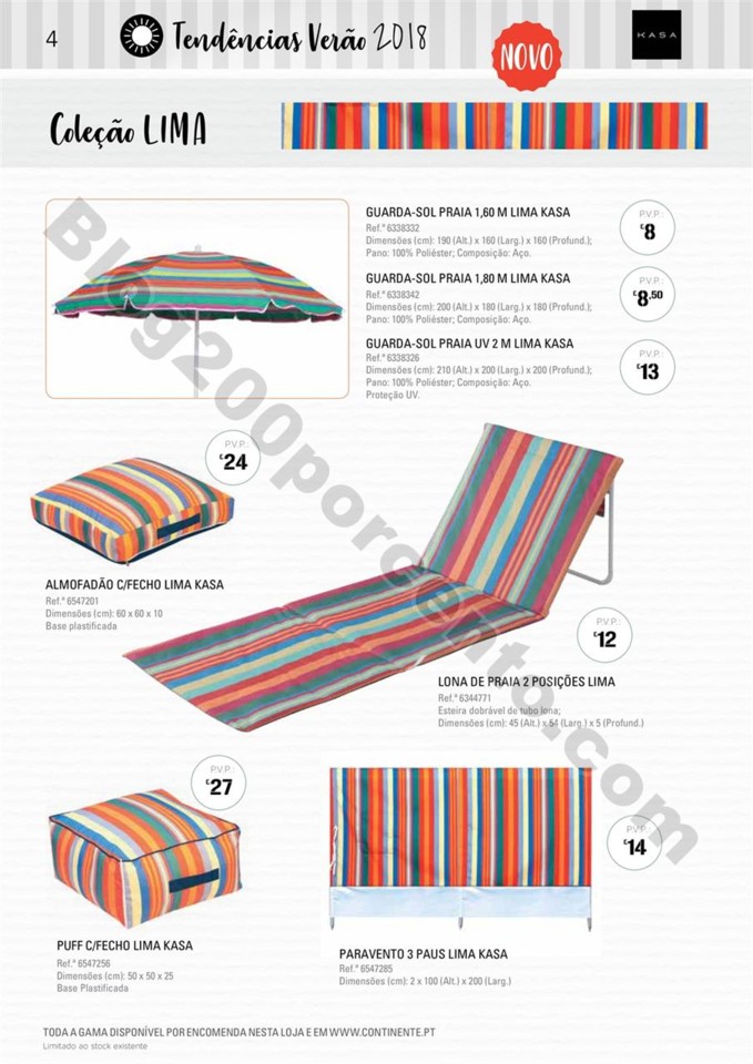 Antevisão Catálogo CONTINENTE Ar livre de 8 maio