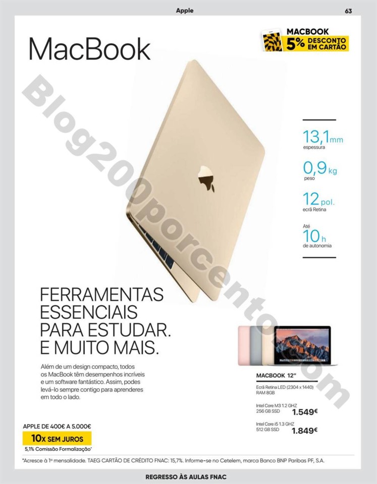 Antevisão Folheto FNAC Regresso às aulas promoç