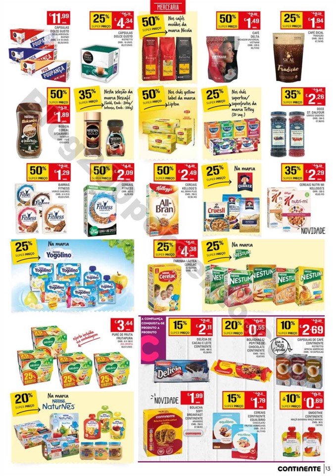 Antevisão Folheto CONTINENTE promoções de 3 a 9