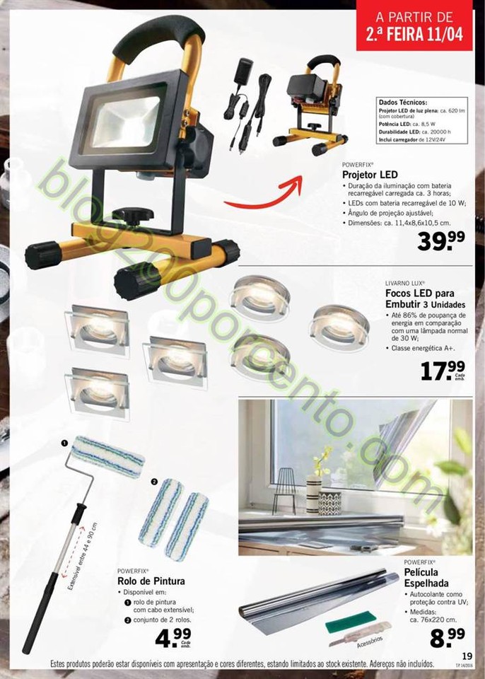 Antevisão Folheto LIDL Extra promoções a partir