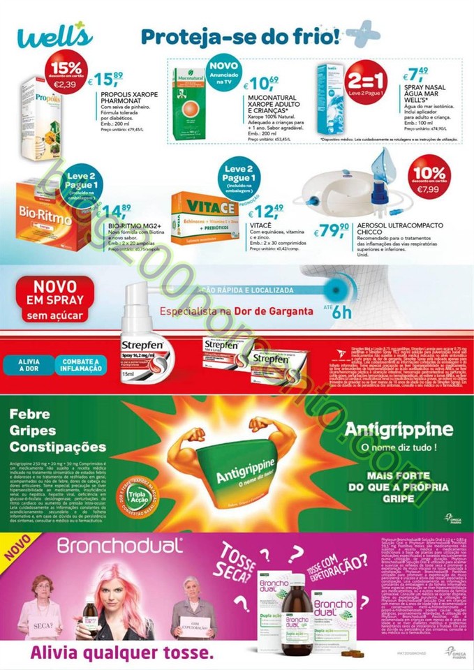 Antevisão Folheto WELLS promoções de 26 janeiro