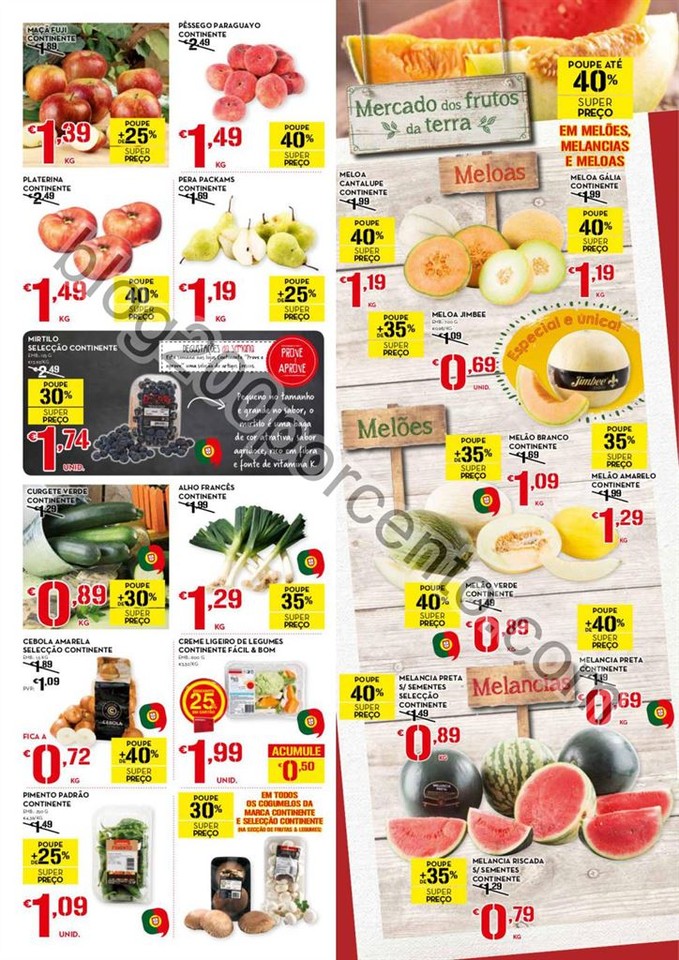 Antevisão Folheto CONTINENTE Promoções de 19 a 