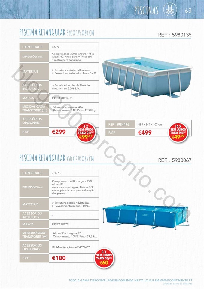 Novo Folheto CONTINENTE Ar Livre até 15 agosto p6