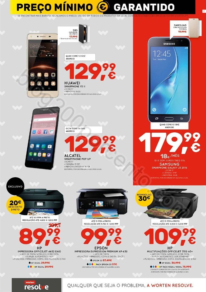 Antevisão Folheto WORTEN Promoções de 22 setemb
