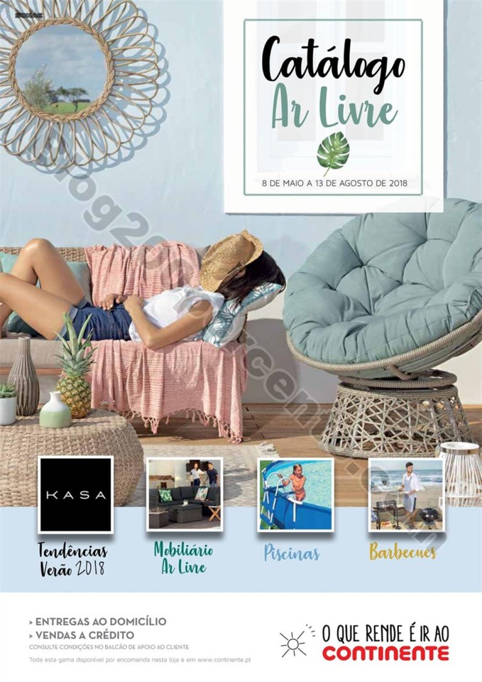 Antevisão Catálogo CONTINENTE Ar livre de 8 maio