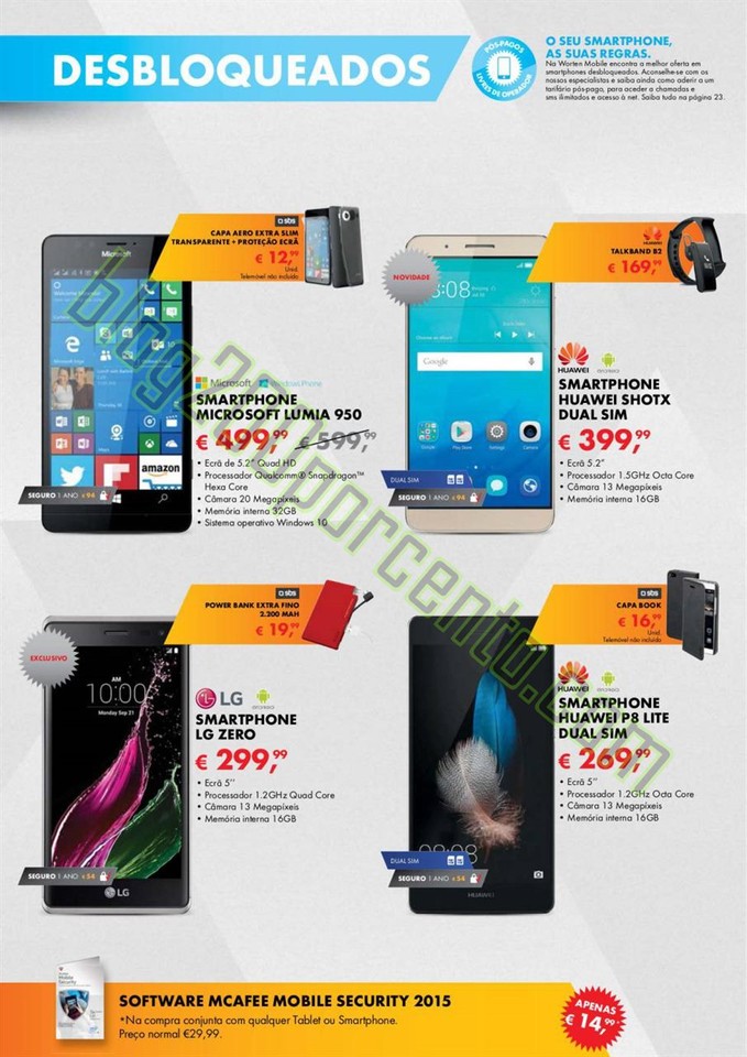 Novo Folheto WORTEN Mobile de 7 janeiro a 3 fevere