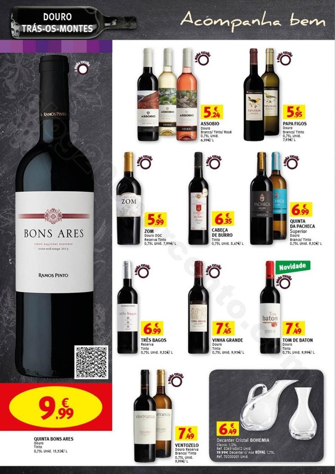 Antevisão Folheto JUMBO Vinhos promoções de 5 a