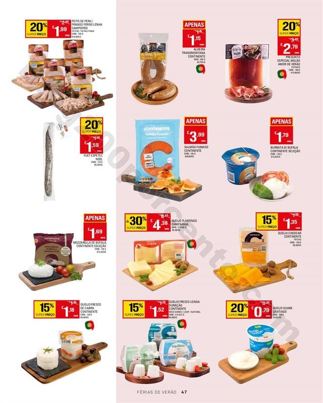 Antevisão Folheto CONTINENTE Verão promoções d