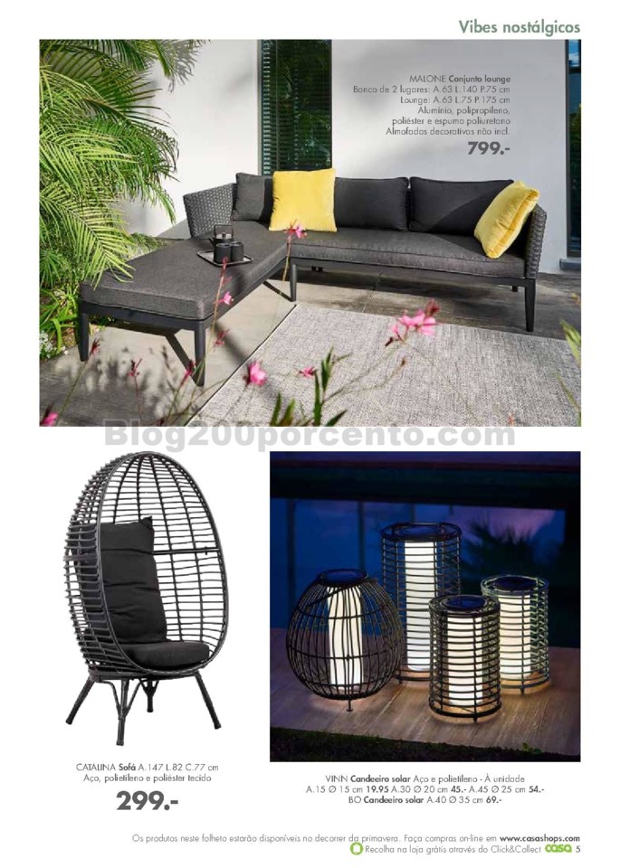 antevisão folheto CASA Jardim Promoções de 30 m