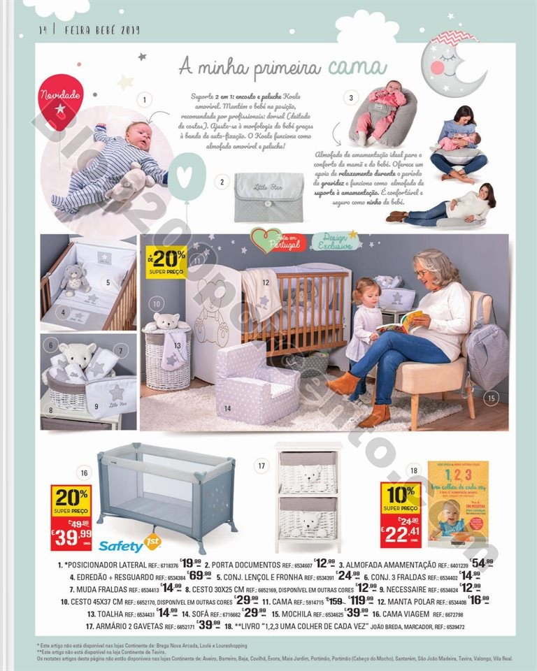 Feira Bebé CONTINENTE Promoções de 7 a 28 janei