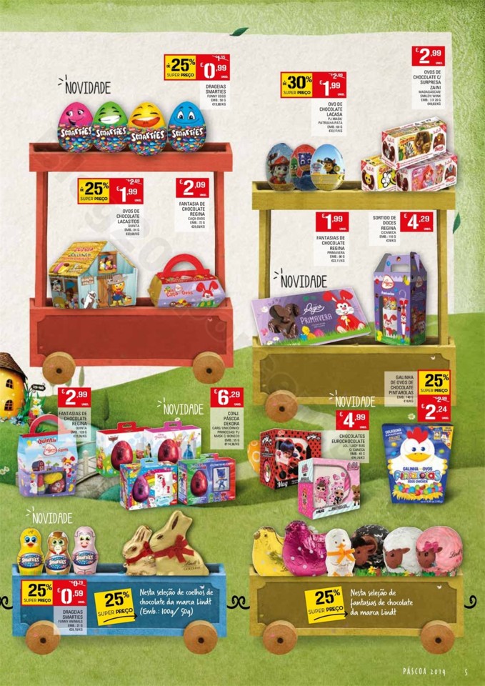 Antevisão Folheto CONTINENTE - MODELO Páscoa Pro