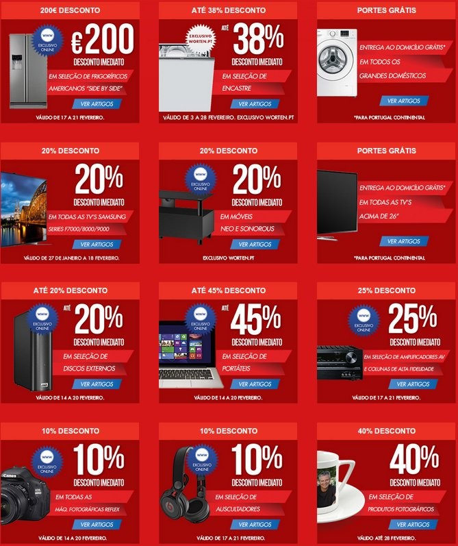 Promoções | WORTEN | em vigor