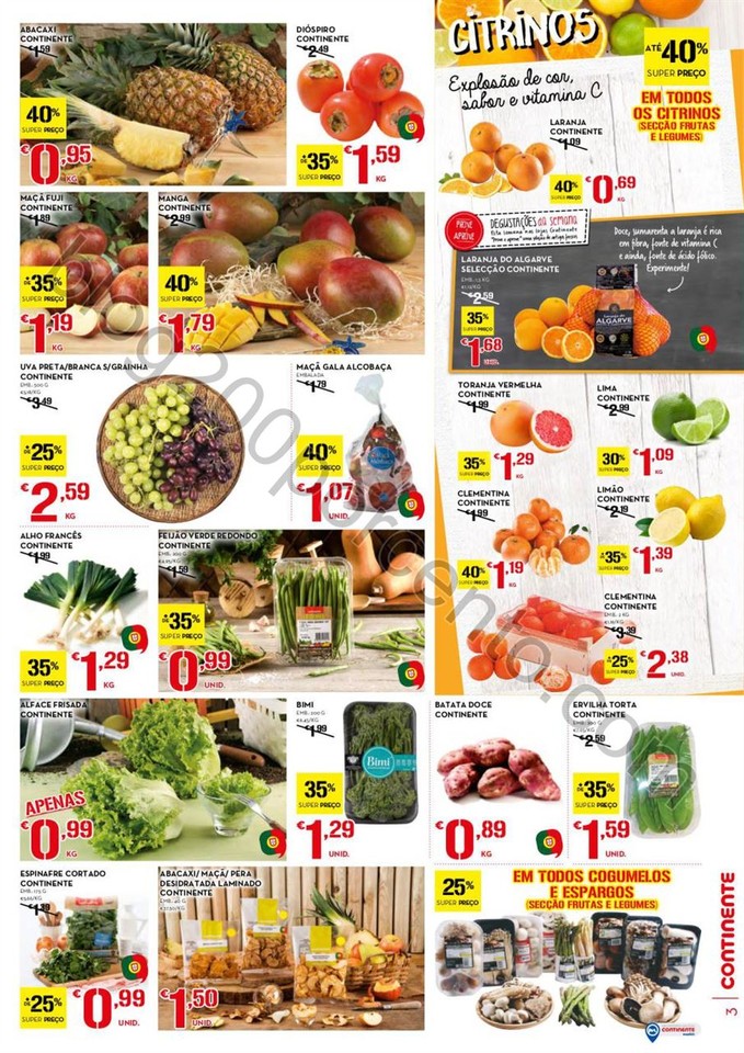 Antevisão Folheto CONTINENTE Promoções de 10 a 