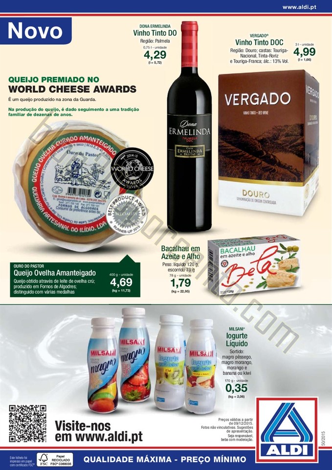 Antevisão Folheto ALDI Promoções a partir de 9 