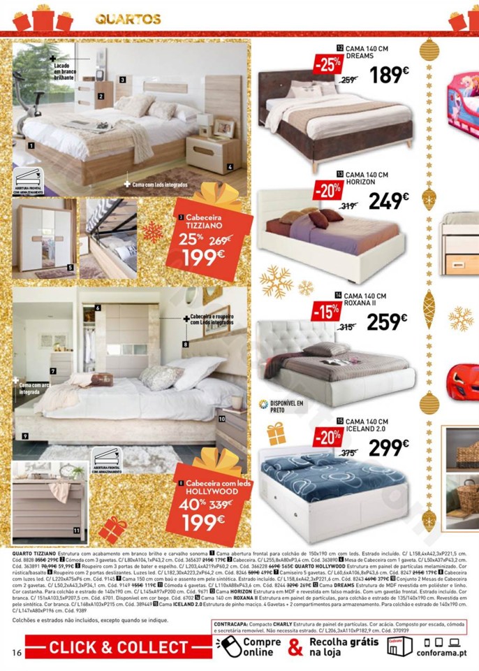 Antevisão Folheto Conforama Natal Promoções de 