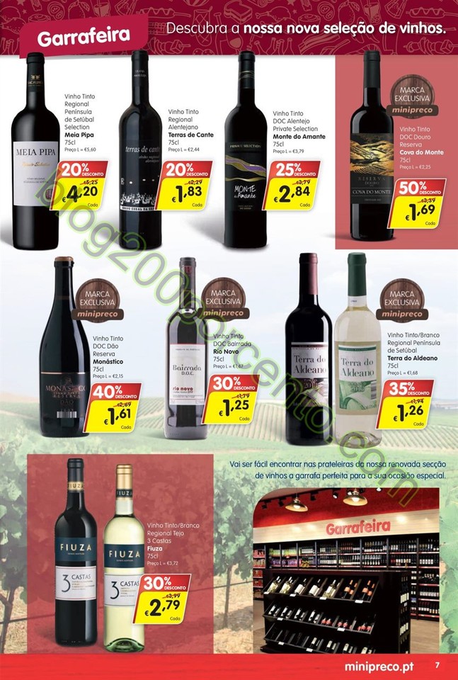 Antevisão Folheto MINIPREÇO Family de 10 a 16 ma