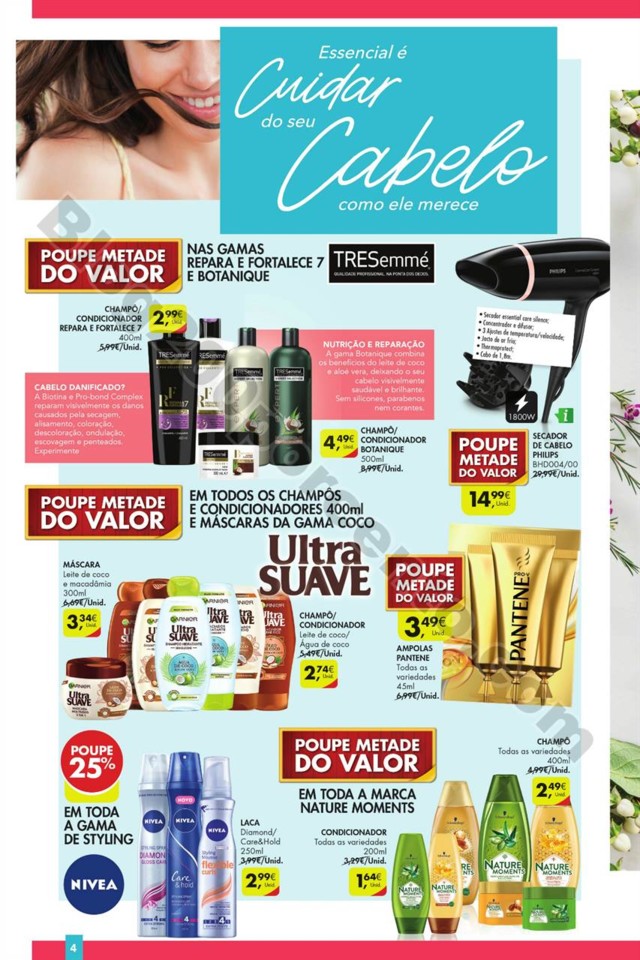 Antevisão Folheto PINGO DOCE Cuide de si promoç