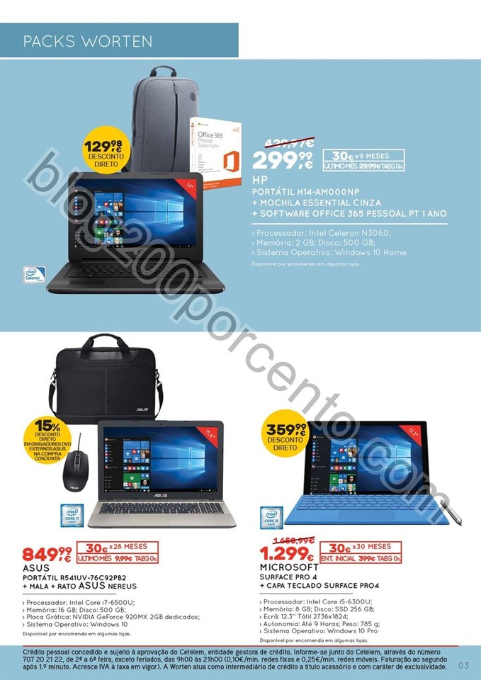 Novo Folheto WORTEN Tecnologia promoções de 6 a 