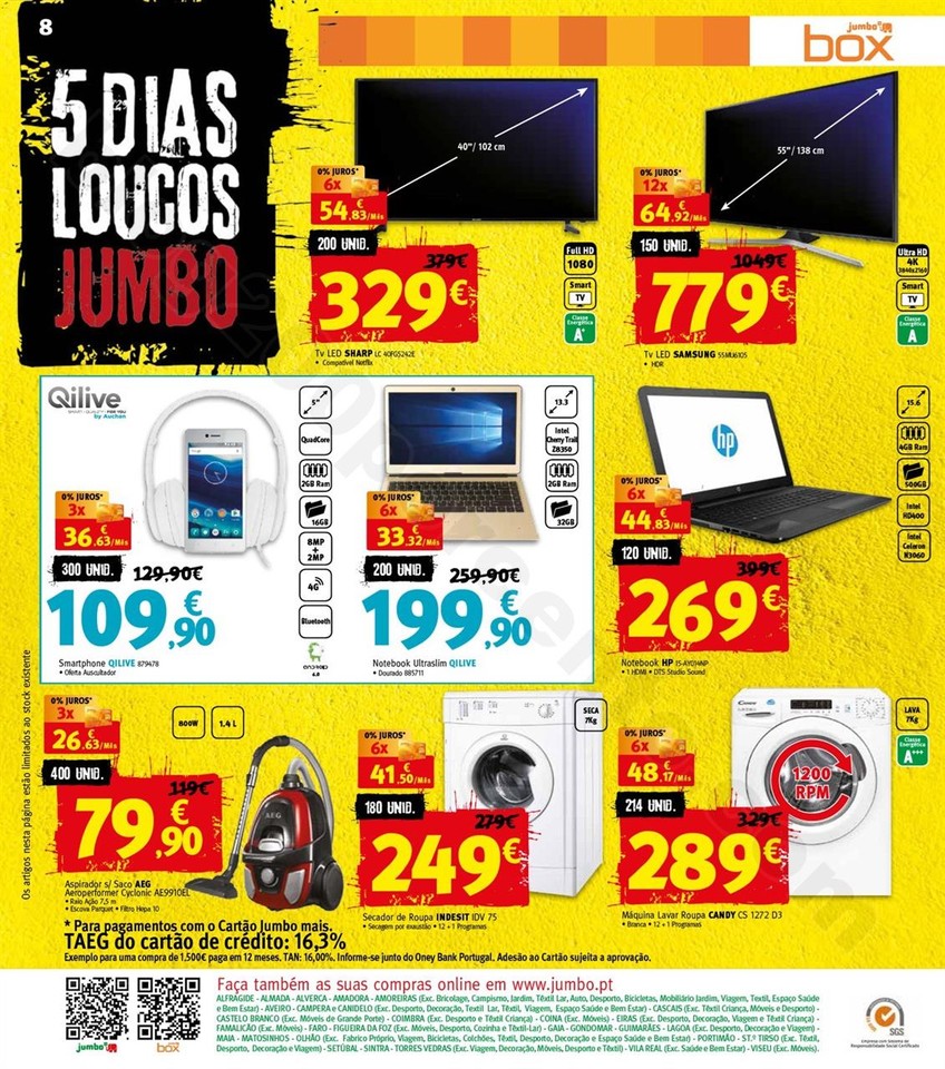 Antevisão Folheto JUMBO 5 dias loucos de 27 setem