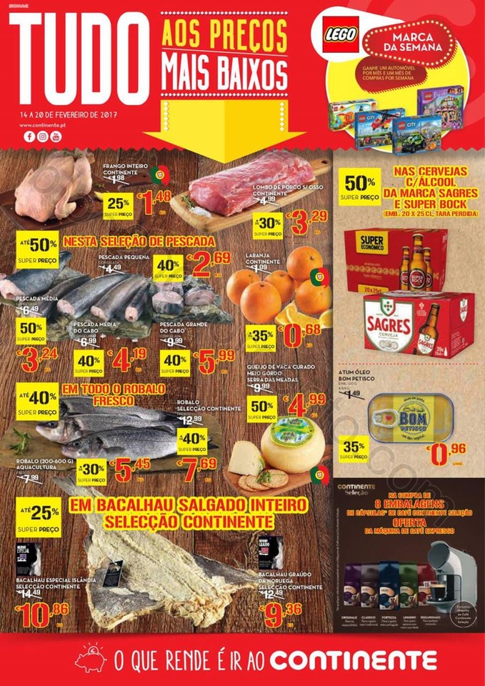 Antevisão Folheto CONTINENTE Promoções de 14 a 