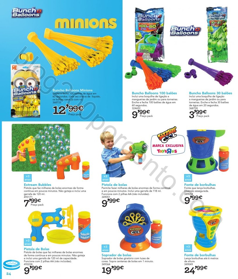Antevisão Folheto TOYSRUS Ar Livre promoções de