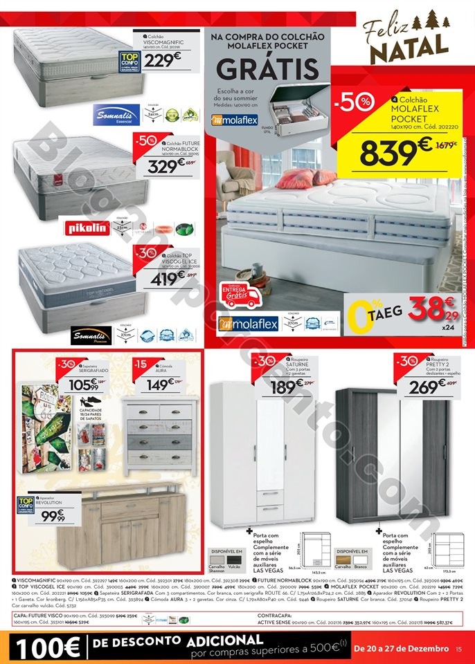 Antevisão Folheto CONFORAMA Natal promoções de 