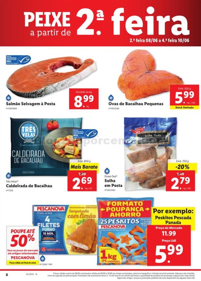 Antevisão Folheto LIDL Promoções de 8 a 14 junh