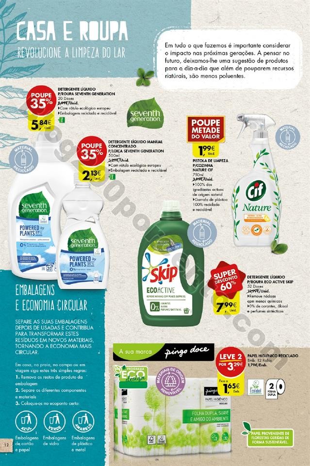Antevisão Folheto PINGO DOCE Sustentabilidade Pro