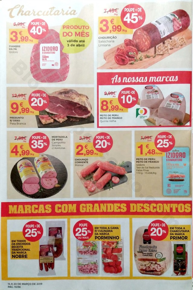 antevisão folheto intermarche promoções de 14 a
