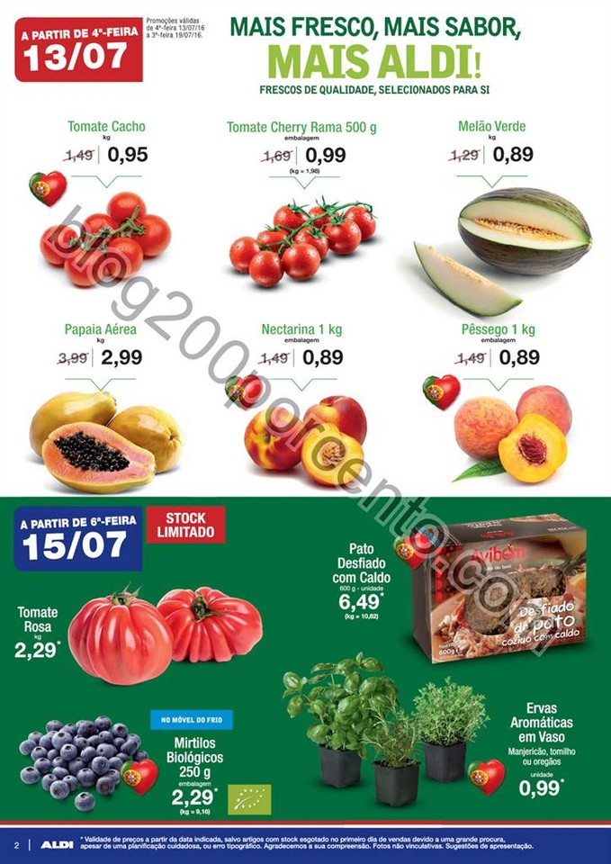 Antevisão Folheto ALDI Promoções a partir de 13