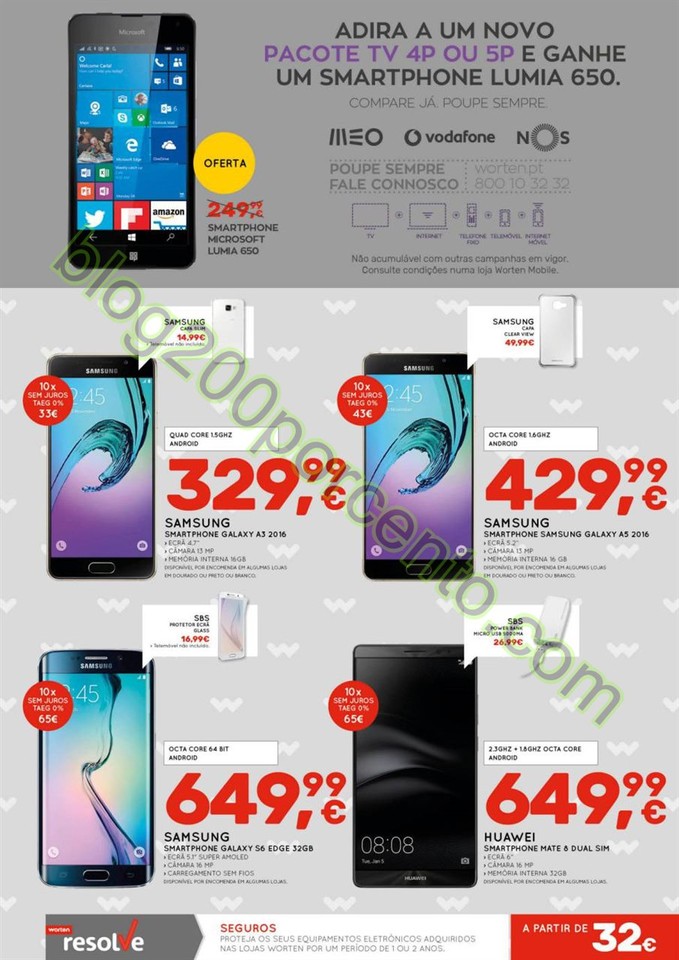 Antevisão Folheto WORTEN Promoções de 17 a 30 m