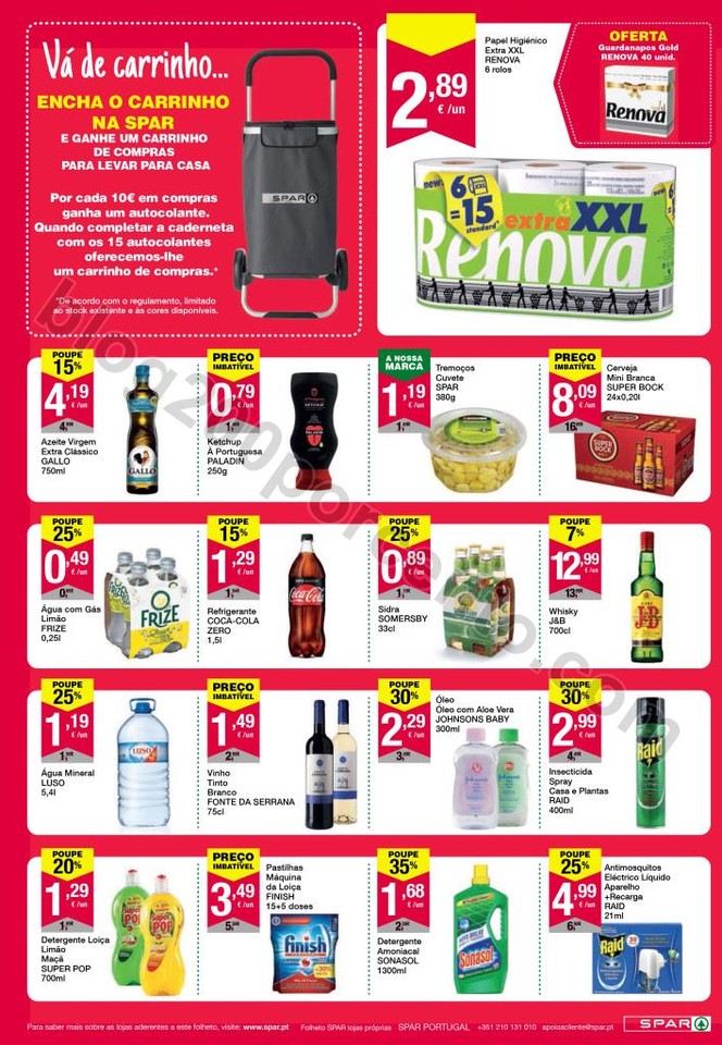 Antevisão Folheto SPAR Promoções de 7 a 25 junh