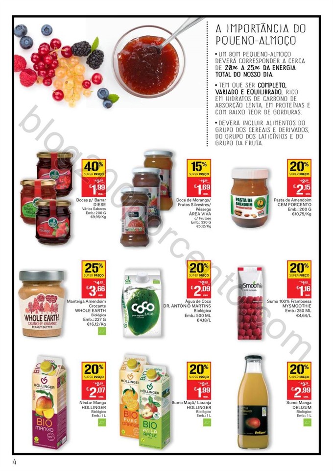 Novo Folheto CONTINENTE Bio &amp; Saudável promoçõe