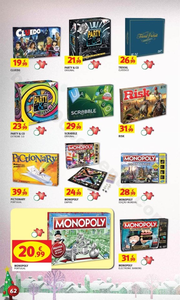 Antevisão Folheto JUMBO Brinquedos Natal promoç