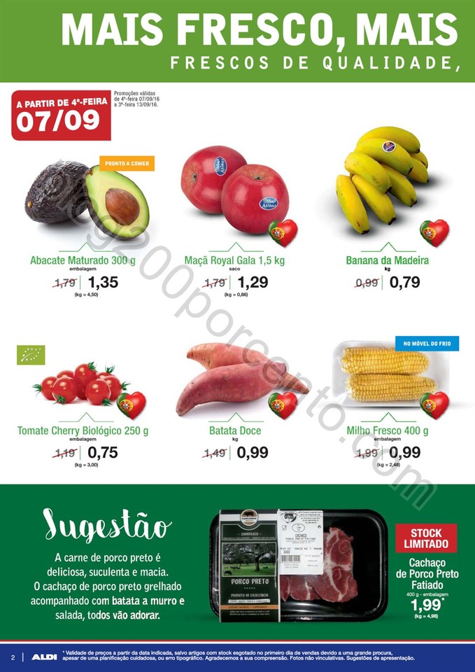 Antevisão Folheto ALDI Promoções a partir de 7 