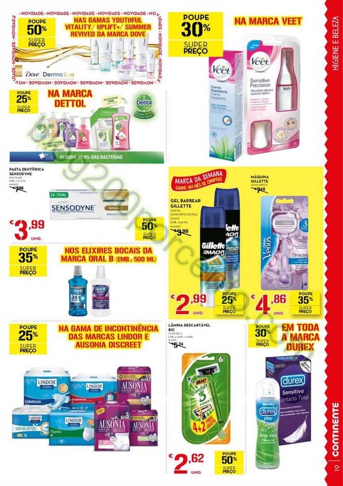 Antevisão Folheto MODELO - CONTINENTE Madeira de 