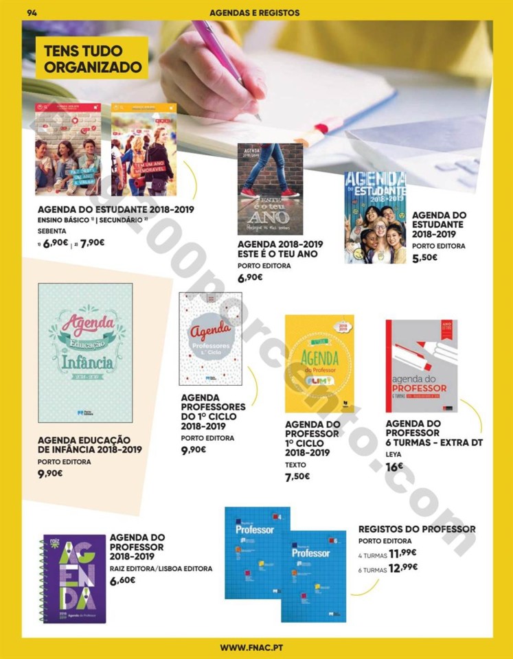 Antevisão Folheto FNAC Regresso às aulas promoç