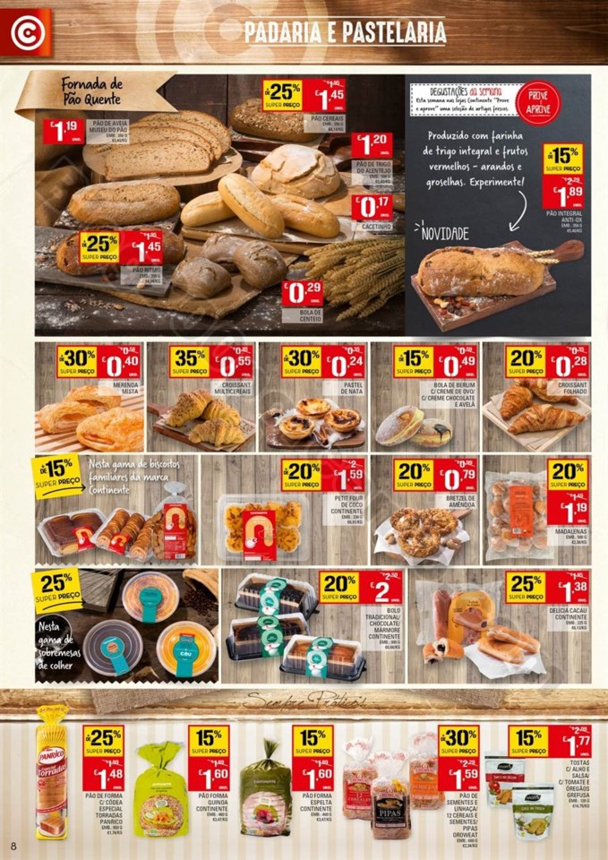 Antevisão Folheto CONTINENTE Promoções de 3 a 9