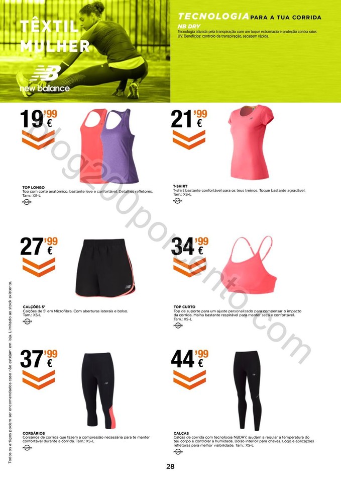 Novo Folheto SPORT ZONE Running de 14 setembro a 1
