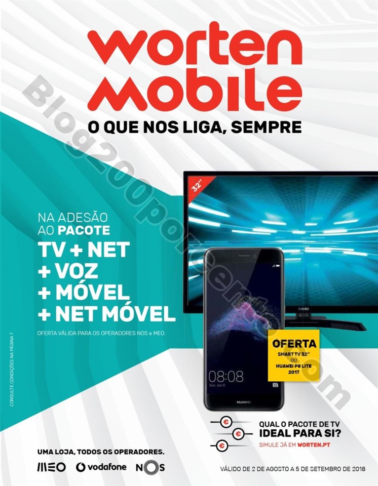 Antevisão Folheto WORTEN Mobile Promoções de 2 