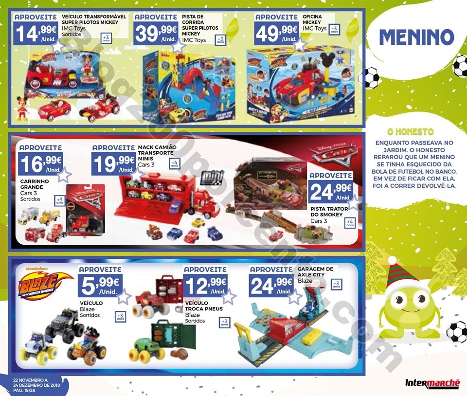 Antevisão Folheto INTERMARCHÉ Brinquedos Natal P