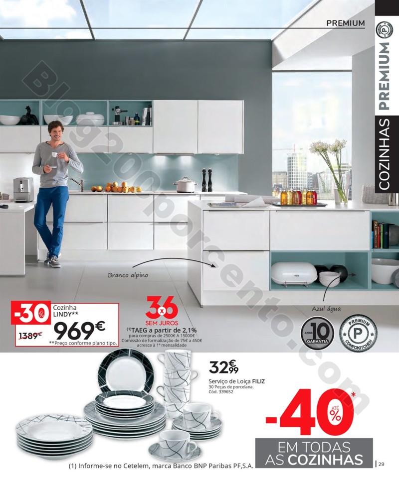Antevisão Folheto CONFORAMA Cozinhas promoções 