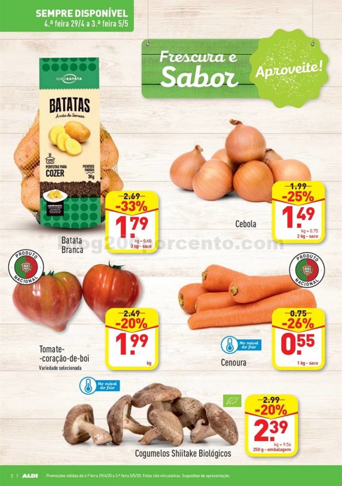 Antevisão Folheto ALDI Promoções de 29 abril a 